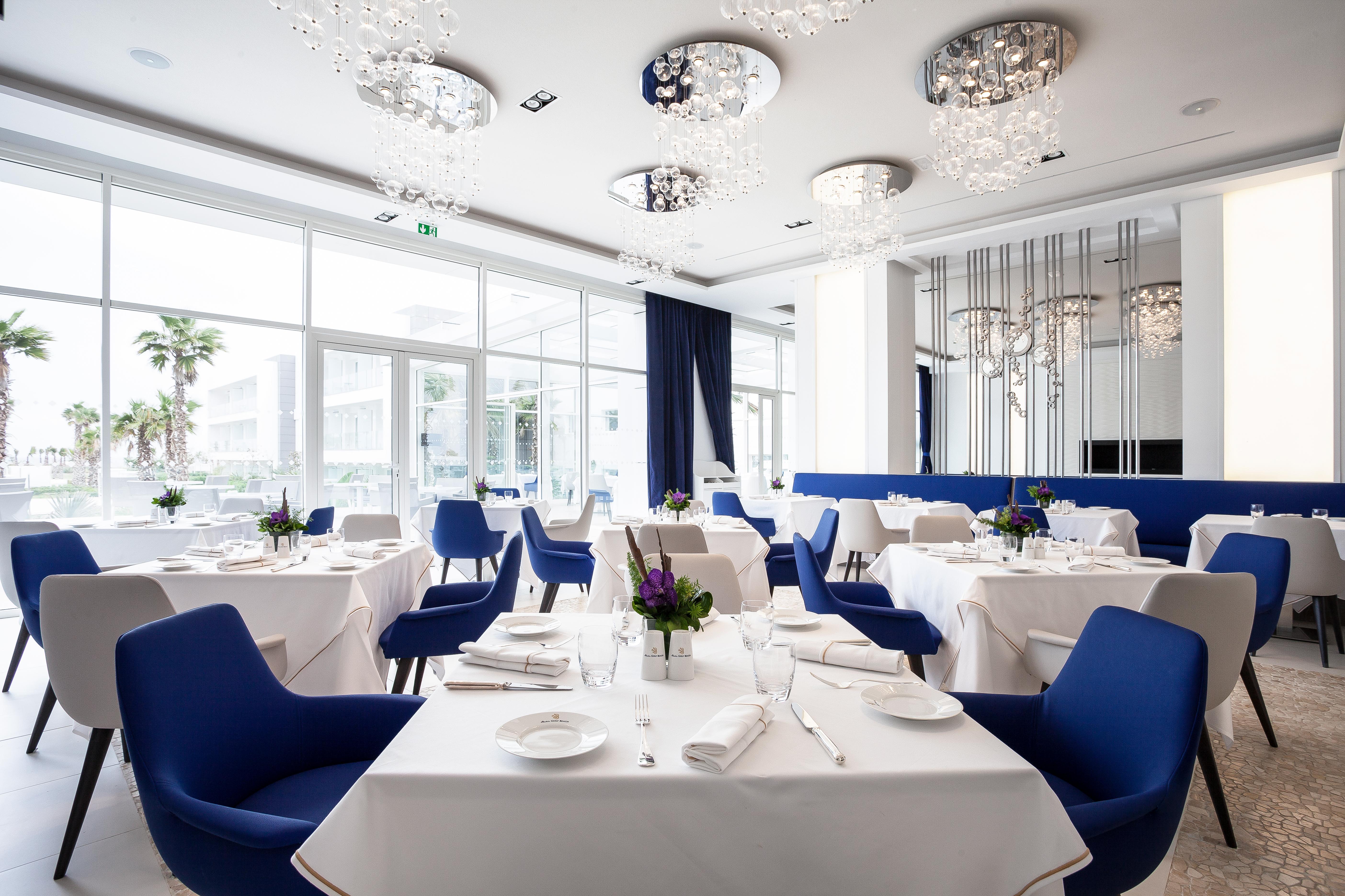 Hotel The View Bouznika Exterior foto Restaurant